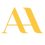 Yellow 'AI' logo on a white background